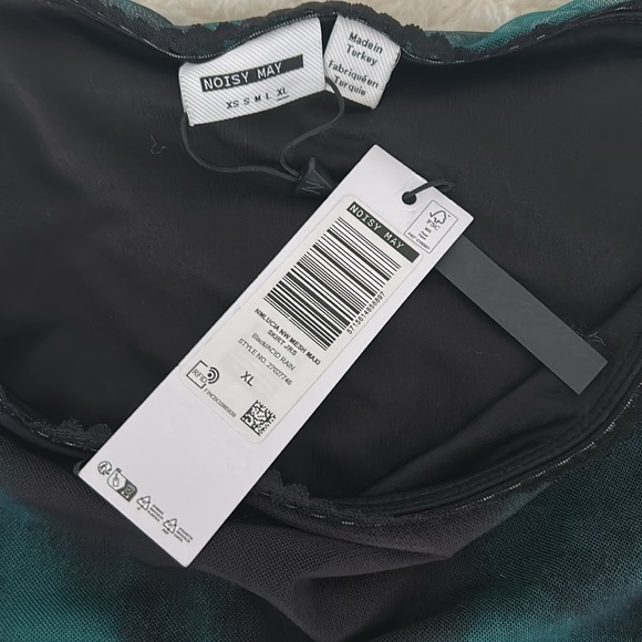 NWT Noisy May Lucia Printed Mesh Maxi Skirt - Picture 9 of 9